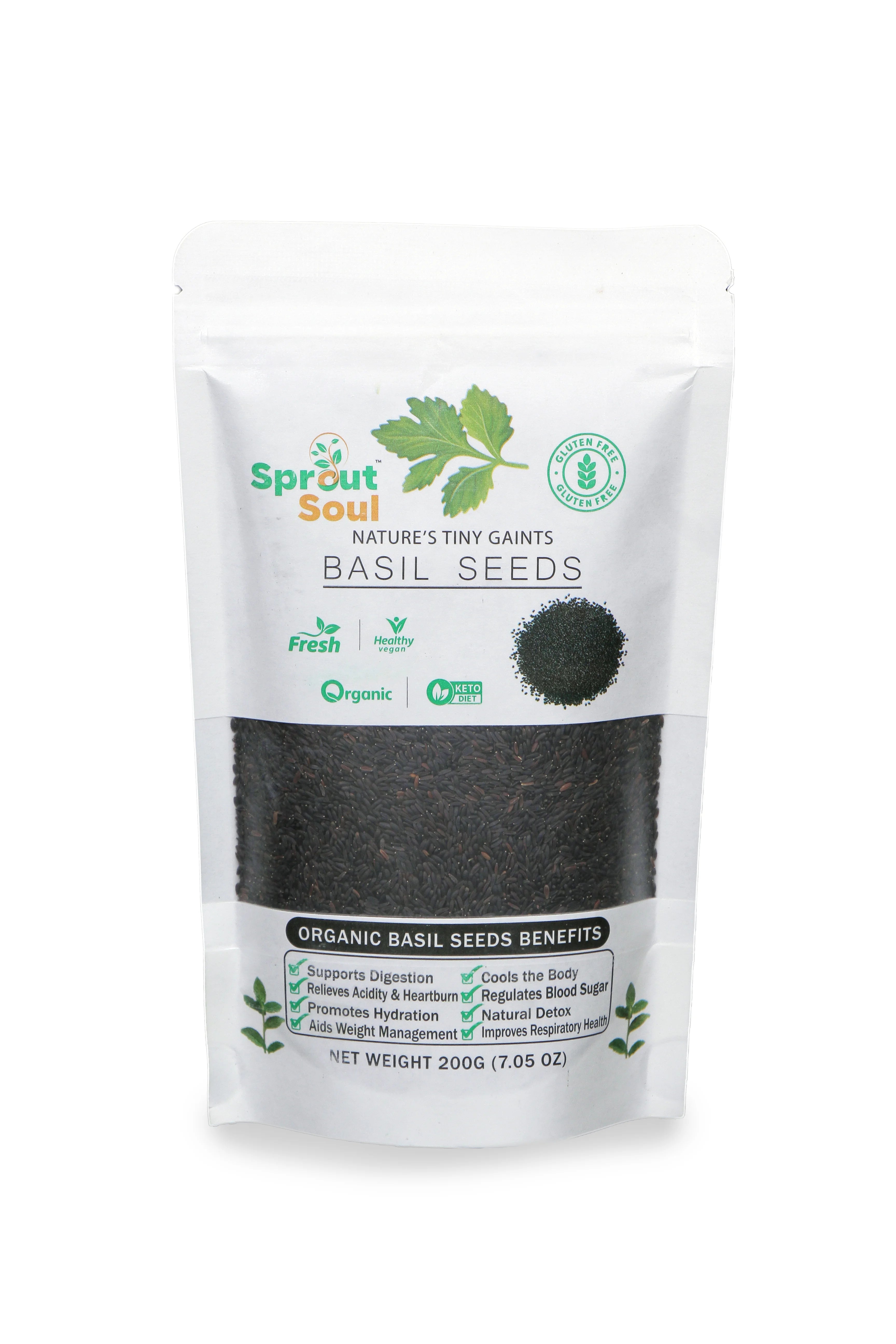 Sprout Basil Seeds 200g - Sprout Soul